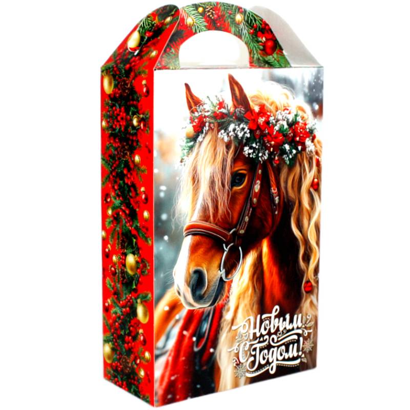 Детский новогодний подарок в мешочке весом 850 грамм по цене 797 руб